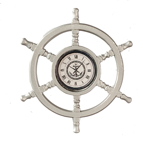 Helmsmans Wheel Clock